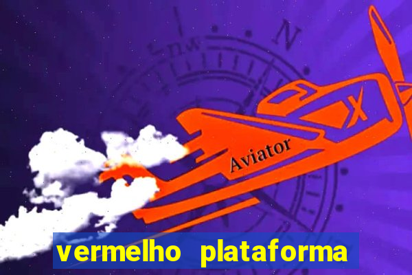 vermelho plataforma de jogos